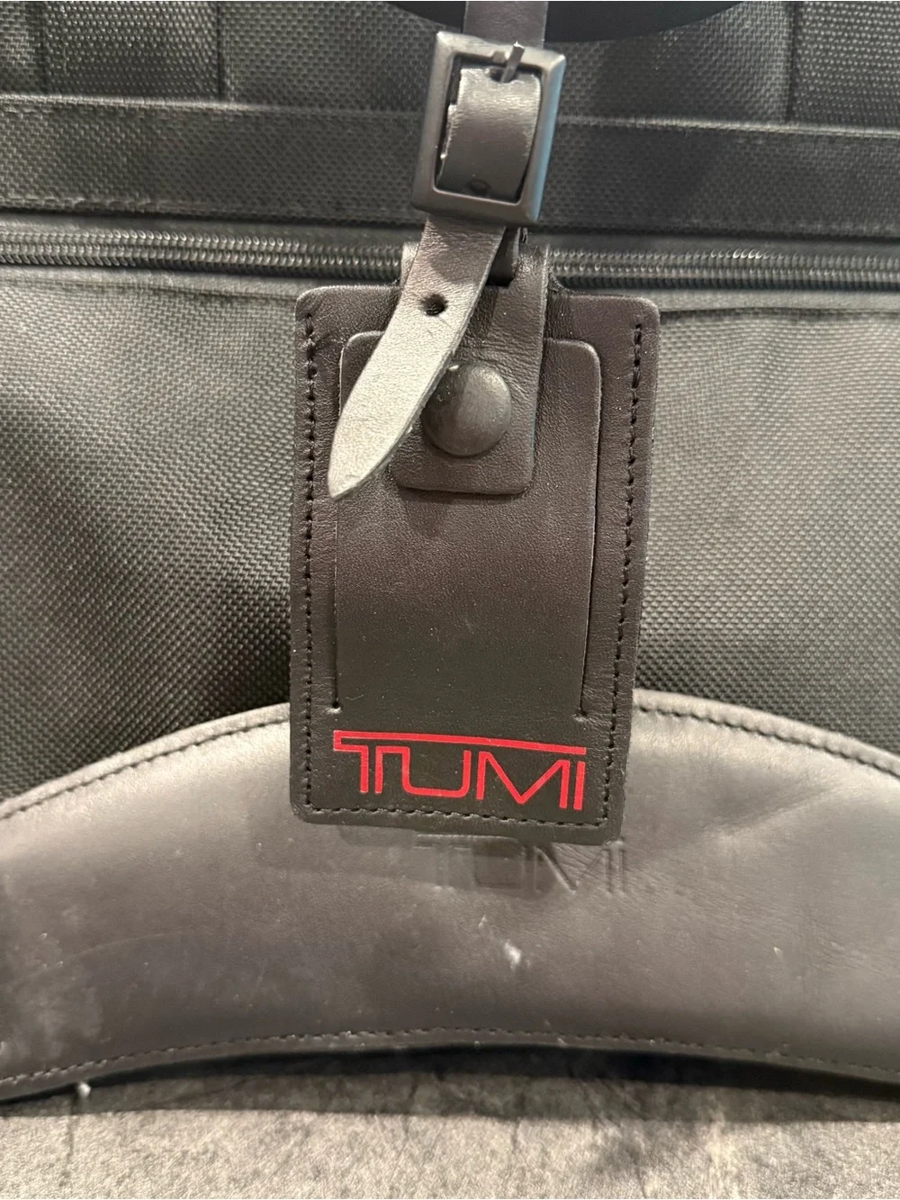 Tumi 16” ballistic nylon laptop bag black briefcase carry on READ